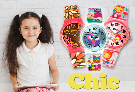 Chic - tolle Armbanduhren für Kinder und Jugendliche